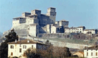 Burgen und Schlössern in der Emilia Romagna