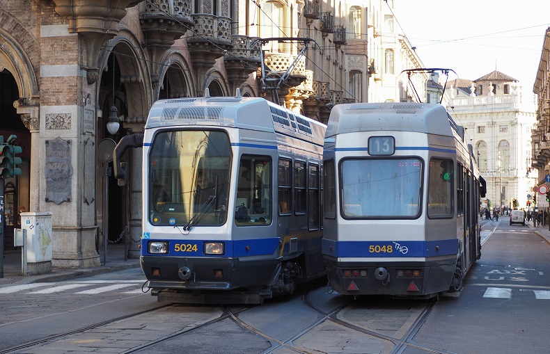 Öffentliche Verkehrsmittel Turin